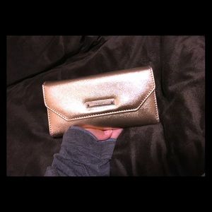 Rose Gold Nine West Wallet